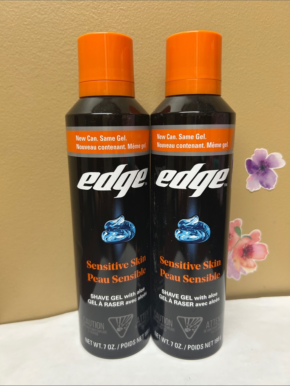 edge Sensitive Skin Shave Gel-7 oz X 2